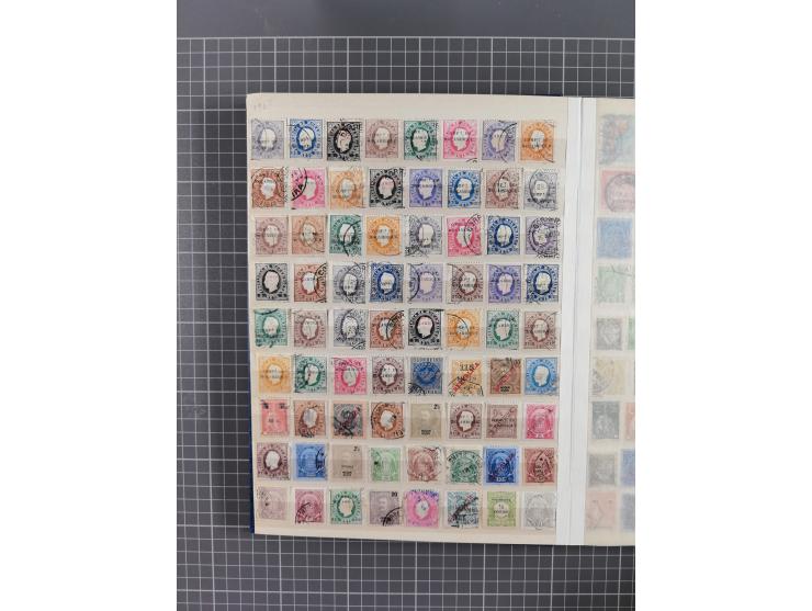 1853/1970 (ca.), mint never hinged/unused and used accumulation, with Egypt, Asia with Japan, China including People´s Republ