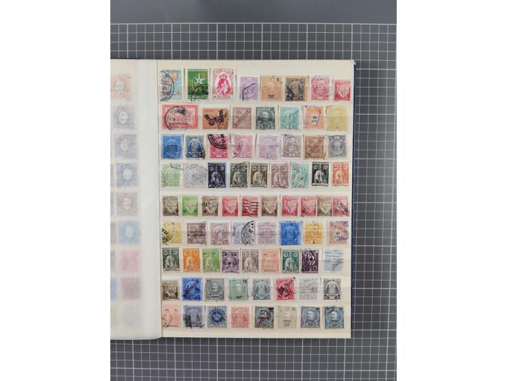 1853/1970 (ca.), mint never hinged/unused and used accumulation, with Egypt, Asia with Japan, China including People´s Republ