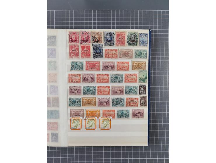 1853/1970 (ca.), mint never hinged/unused and used accumulation, with Egypt, Asia with Japan, China including People´s Republ