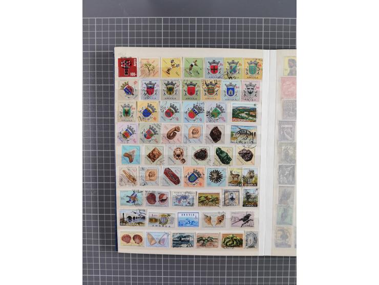 1853/1970 (ca.), mint never hinged/unused and used accumulation, with Egypt, Asia with Japan, China including People´s Republ