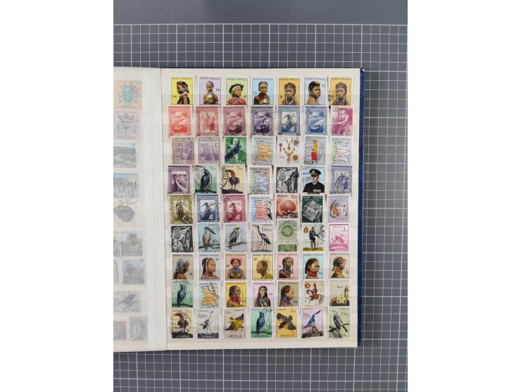 1853/1970 (ca.), mint never hinged/unused and used accumulation, with Egypt, Asia with Japan, China including People´s Republ