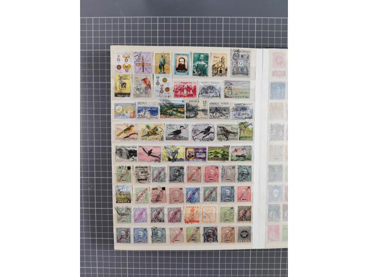 1853/1970 (ca.), mint never hinged/unused and used accumulation, with Egypt, Asia with Japan, China including People´s Republ