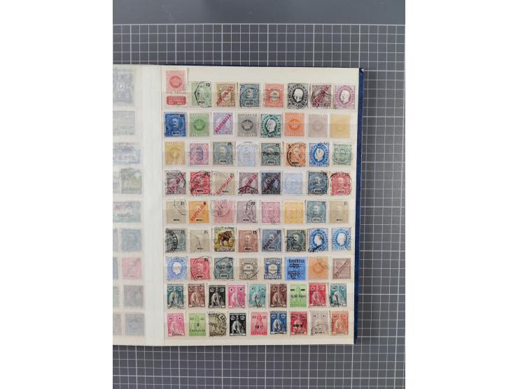 1853/1970 (ca.), mint never hinged/unused and used accumulation, with Egypt, Asia with Japan, China including People´s Republ