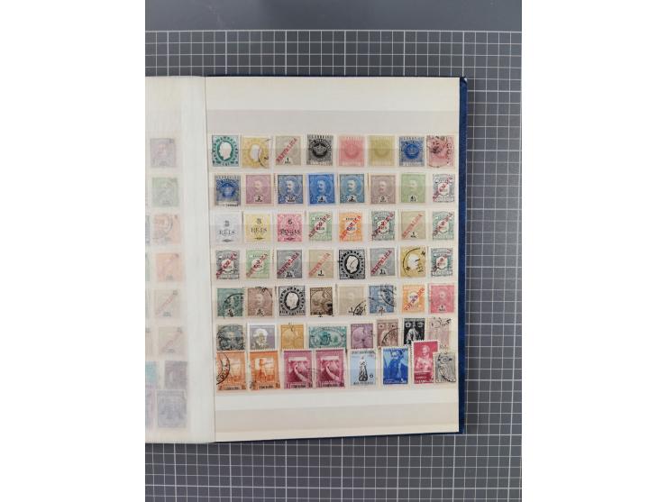 1853/1970 (ca.), mint never hinged/unused and used accumulation, with Egypt, Asia with Japan, China including People´s Republ