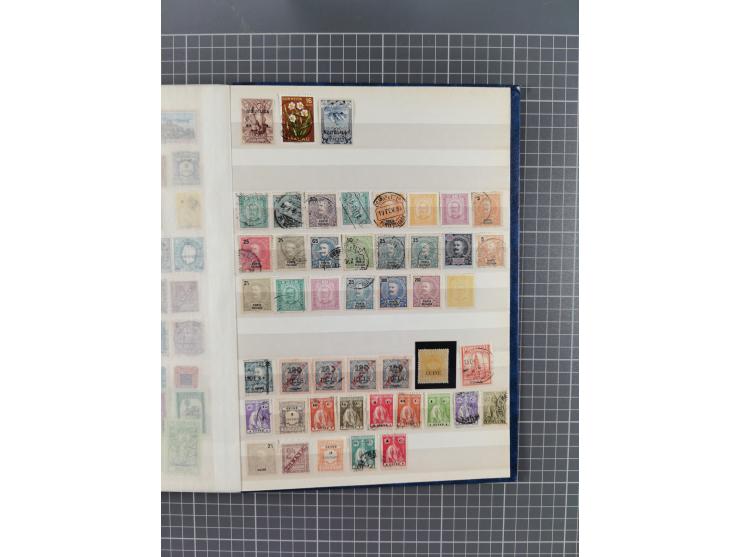 1853/1970 (ca.), mint never hinged/unused and used accumulation, with Egypt, Asia with Japan, China including People´s Republ