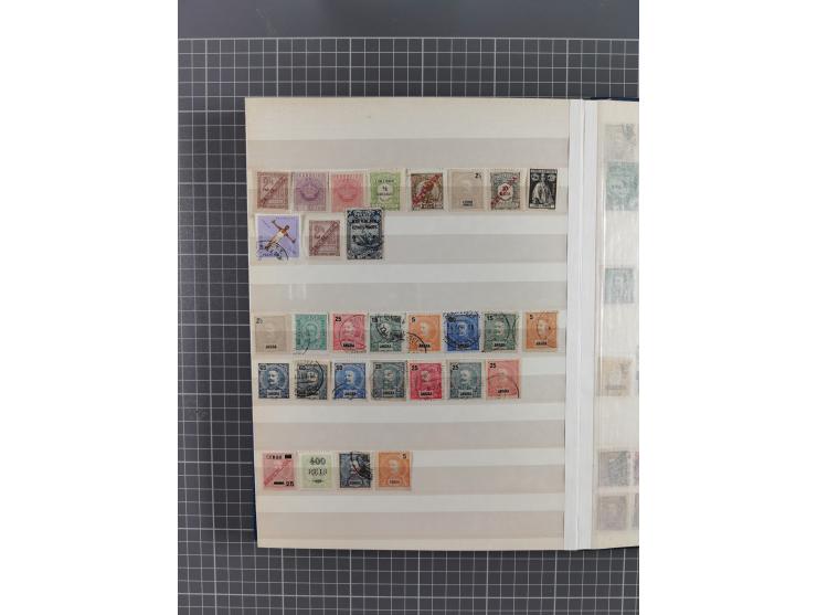 1853/1970 (ca.), mint never hinged/unused and used accumulation, with Egypt, Asia with Japan, China including People´s Republ