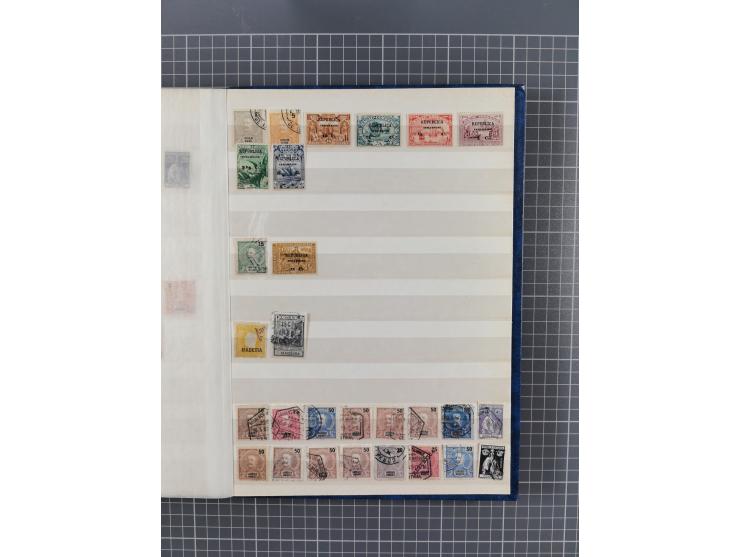 1853/1970 (ca.), mint never hinged/unused and used accumulation, with Egypt, Asia with Japan, China including People´s Republ