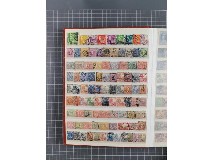 1853/1970 (ca.), mint never hinged/unused and used accumulation, with Egypt, Asia with Japan, China including People´s Republ