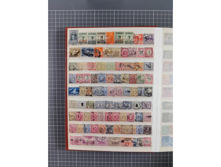 1853/1970 (ca.), mint never hinged/unused and used accumulation, with Egypt, Asia with Japan, China including People´s Republ