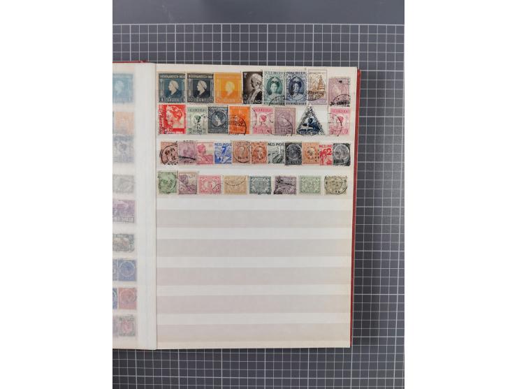 1853/1970 (ca.), mint never hinged/unused and used accumulation, with Egypt, Asia with Japan, China including People´s Republ