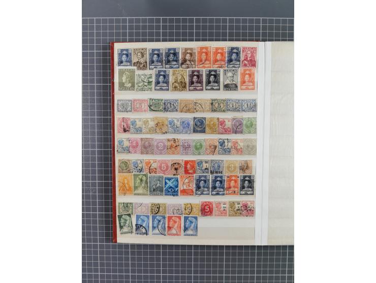 1853/1970 (ca.), mint never hinged/unused and used accumulation, with Egypt, Asia with Japan, China including People´s Republ