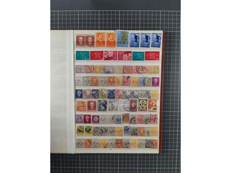 1853/1970 (ca.), mint never hinged/unused and used accumulation, with Egypt, Asia with Japan, China including People´s Republ