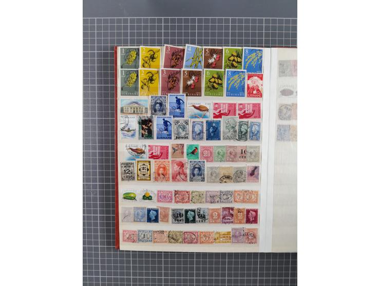 1853/1970 (ca.), mint never hinged/unused and used accumulation, with Egypt, Asia with Japan, China including People´s Republ