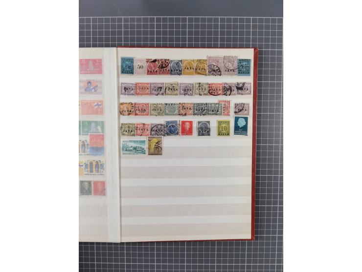 1853/1970 (ca.), mint never hinged/unused and used accumulation, with Egypt, Asia with Japan, China including People´s Republ