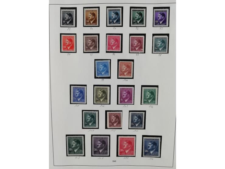 Albanien bis Serbien, vorwiegend postfrische Sammlung, dabei Laibach, Mazedonien und Serbien augenscheinlich komplett, außerd