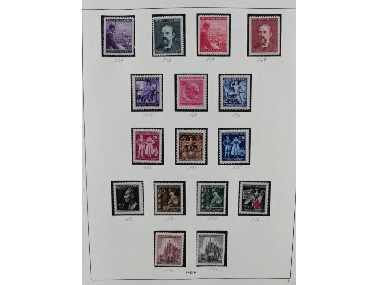 Albanien bis Serbien, vorwiegend postfrische Sammlung, dabei Laibach, Mazedonien und Serbien augenscheinlich komplett, außerd