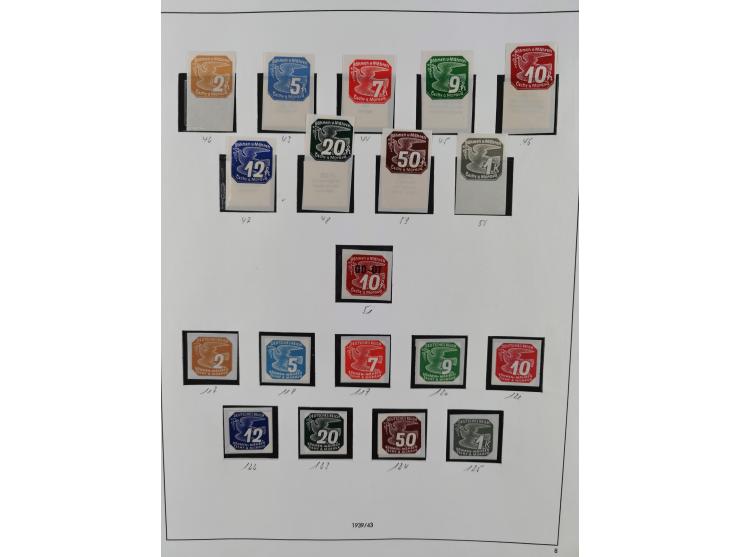 Albanien bis Serbien, vorwiegend postfrische Sammlung, dabei Laibach, Mazedonien und Serbien augenscheinlich komplett, außerd