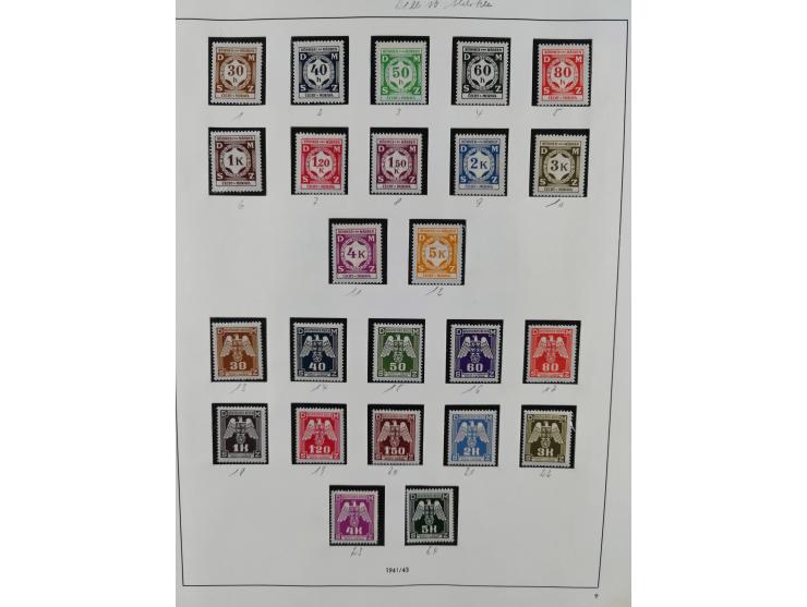 Albanien bis Serbien, vorwiegend postfrische Sammlung, dabei Laibach, Mazedonien und Serbien augenscheinlich komplett, außerd