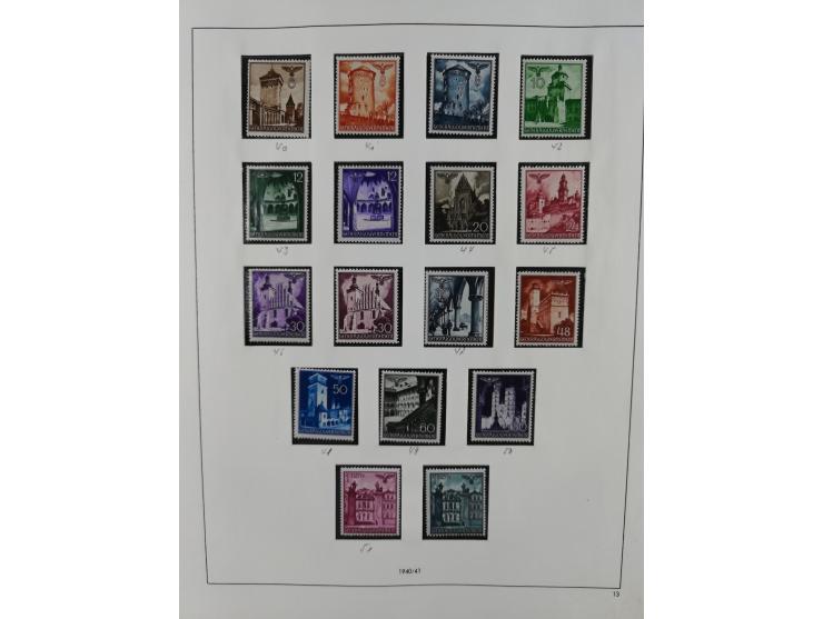 Albanien bis Serbien, vorwiegend postfrische Sammlung, dabei Laibach, Mazedonien und Serbien augenscheinlich komplett, außerd