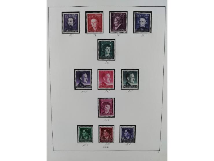 Albanien bis Serbien, vorwiegend postfrische Sammlung, dabei Laibach, Mazedonien und Serbien augenscheinlich komplett, außerd