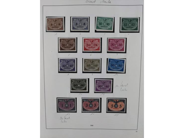 Albanien bis Serbien, vorwiegend postfrische Sammlung, dabei Laibach, Mazedonien und Serbien augenscheinlich komplett, außerd