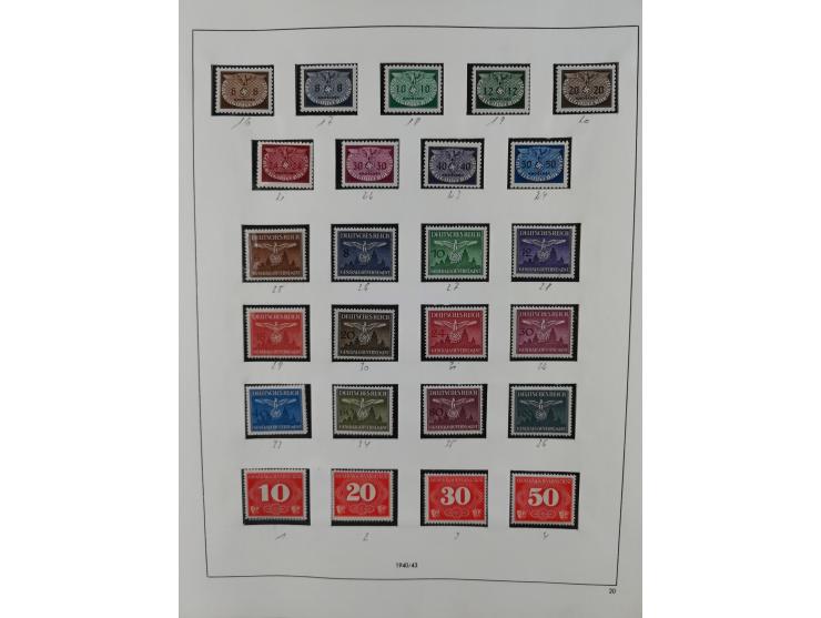 Albanien bis Serbien, vorwiegend postfrische Sammlung, dabei Laibach, Mazedonien und Serbien augenscheinlich komplett, außerd