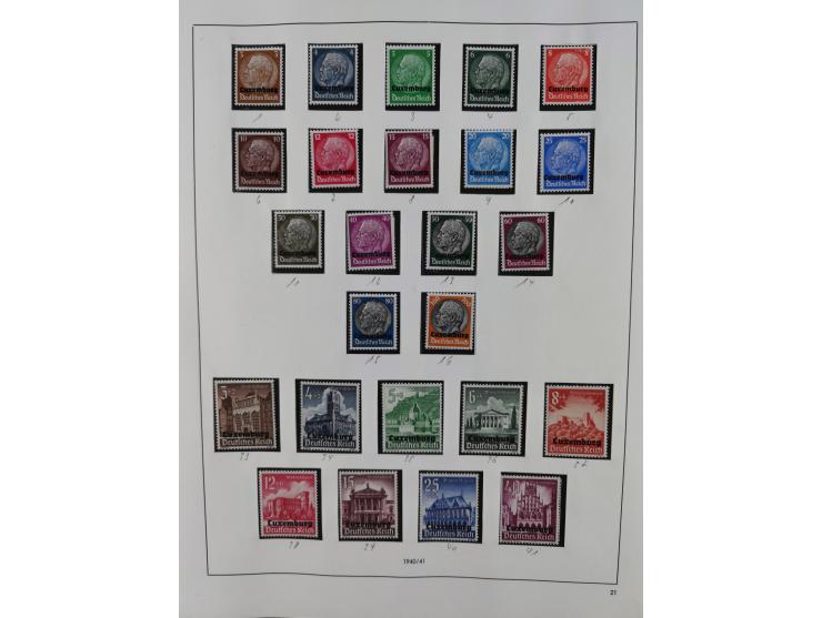 Albanien bis Serbien, vorwiegend postfrische Sammlung, dabei Laibach, Mazedonien und Serbien augenscheinlich komplett, außerd