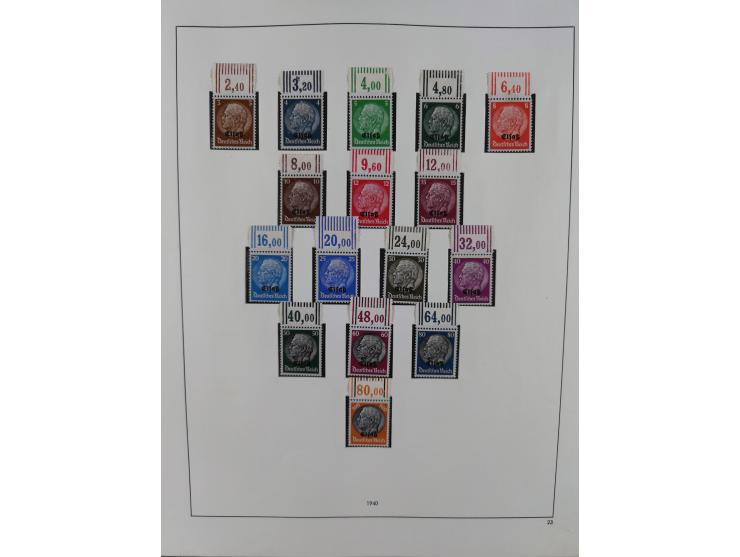 Albanien bis Serbien, vorwiegend postfrische Sammlung, dabei Laibach, Mazedonien und Serbien augenscheinlich komplett, außerd