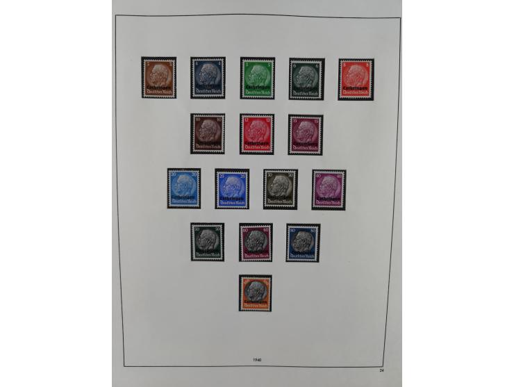 Albanien bis Serbien, vorwiegend postfrische Sammlung, dabei Laibach, Mazedonien und Serbien augenscheinlich komplett, außerd