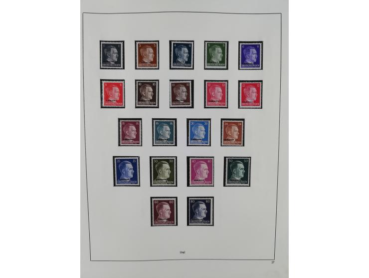 Albanien bis Serbien, vorwiegend postfrische Sammlung, dabei Laibach, Mazedonien und Serbien augenscheinlich komplett, außerd