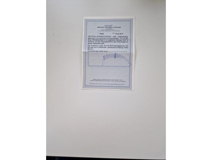 1860/1950 (ca.), etwa 340 Briefe und Karten mit vielen besseren, teilweise mit Attesten