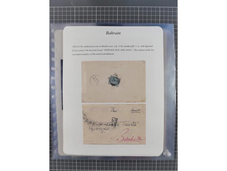 1892/1979, extensive postal history collection with approximately 200 covers, cards and postal stationery, plus some single s