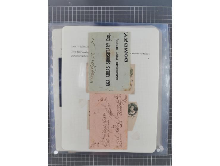 1892/1979, extensive postal history collection with approximately 200 covers, cards and postal stationery, plus some single s