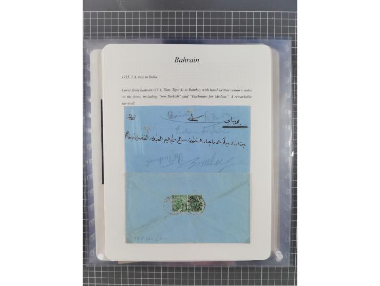 1892/1979, extensive postal history collection with approximately 200 covers, cards and postal stationery, plus some single s