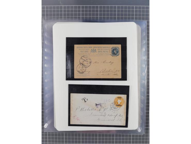 1892/1979, extensive postal history collection with approximately 200 covers, cards and postal stationery, plus some single s