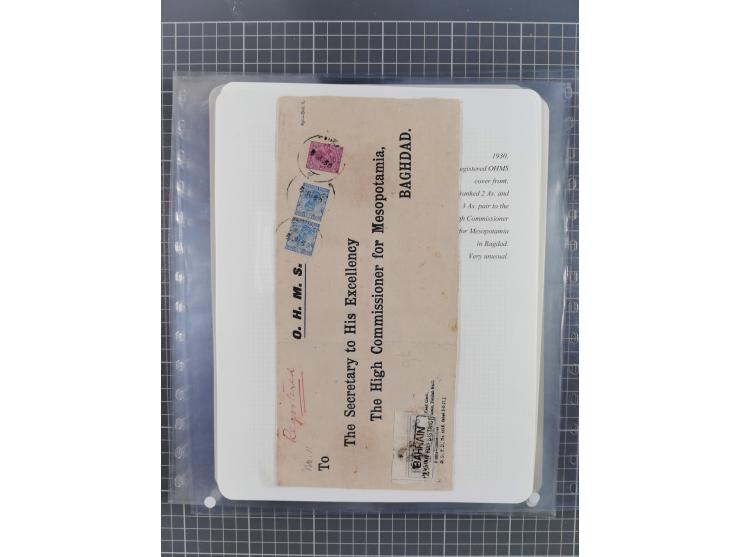 1892/1979, extensive postal history collection with approximately 200 covers, cards and postal stationery, plus some single s