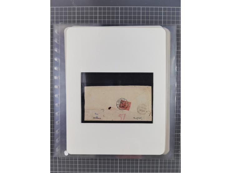 1892/1979, extensive postal history collection with approximately 200 covers, cards and postal stationery, plus some single s