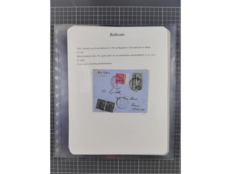 1892/1979, extensive postal history collection with approximately 200 covers, cards and postal stationery, plus some single s