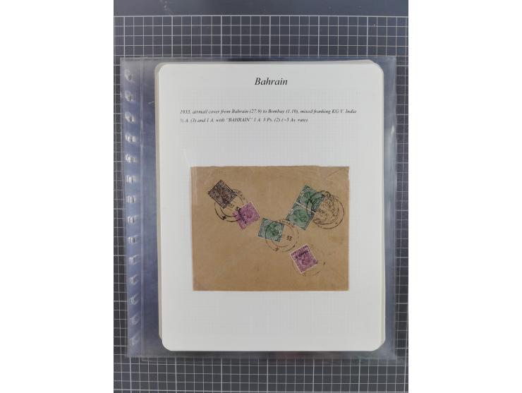 1892/1979, extensive postal history collection with approximately 200 covers, cards and postal stationery, plus some single s