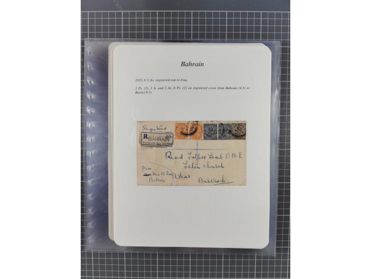 1892/1979, extensive postal history collection with approximately 200 covers, cards and postal stationery, plus some single s