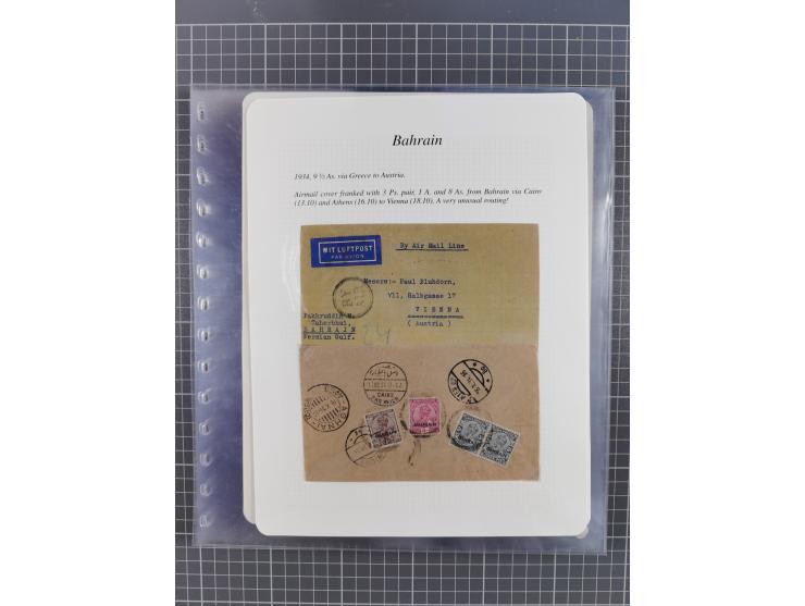 1892/1979, extensive postal history collection with approximately 200 covers, cards and postal stationery, plus some single s