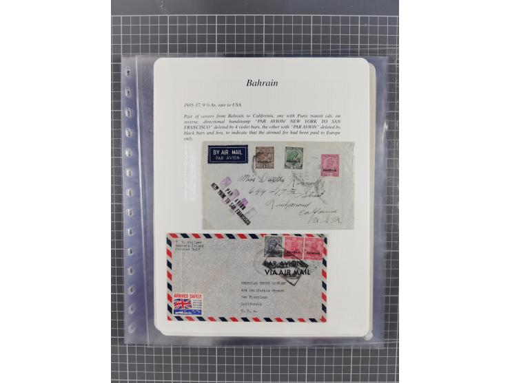 1892/1979, extensive postal history collection with approximately 200 covers, cards and postal stationery, plus some single s