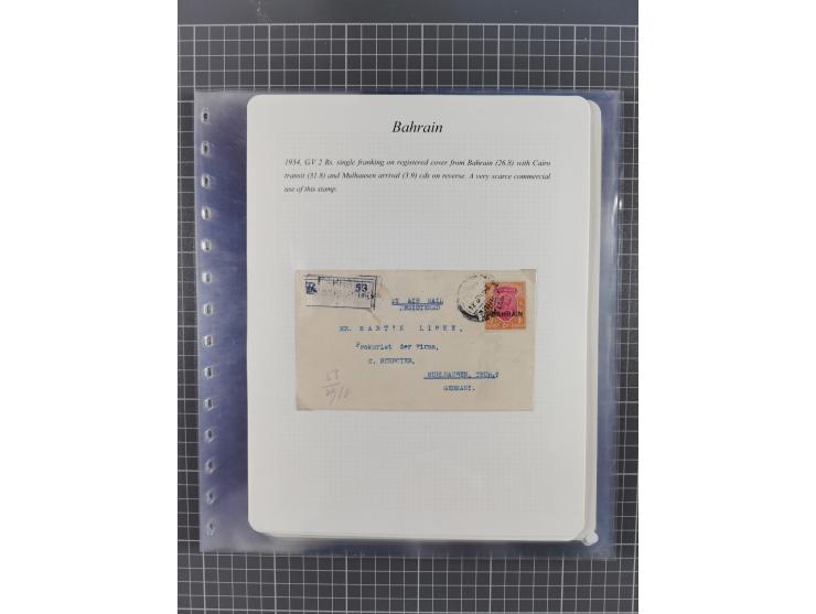 1892/1979, extensive postal history collection with approximately 200 covers, cards and postal stationery, plus some single s