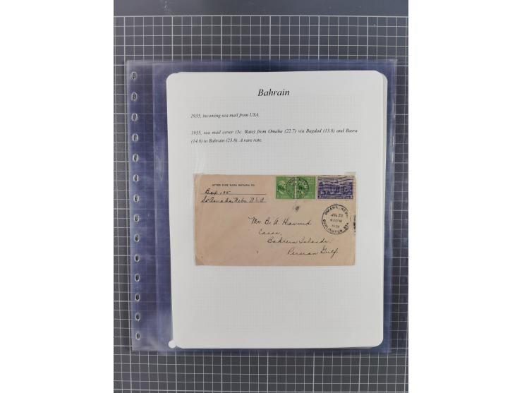 1892/1979, extensive postal history collection with approximately 200 covers, cards and postal stationery, plus some single s