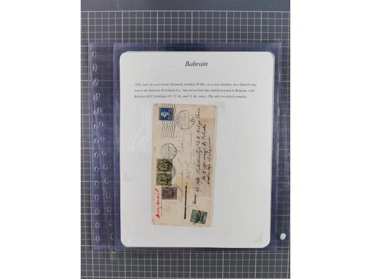 1892/1979, extensive postal history collection with approximately 200 covers, cards and postal stationery, plus some single s