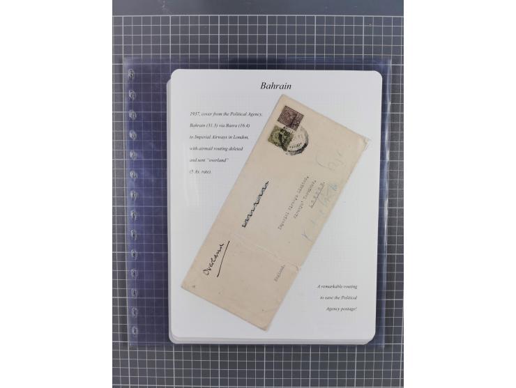 1892/1979, extensive postal history collection with approximately 200 covers, cards and postal stationery, plus some single s