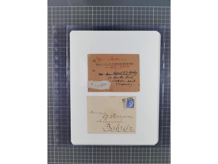 1892/1979, extensive postal history collection with approximately 200 covers, cards and postal stationery, plus some single s