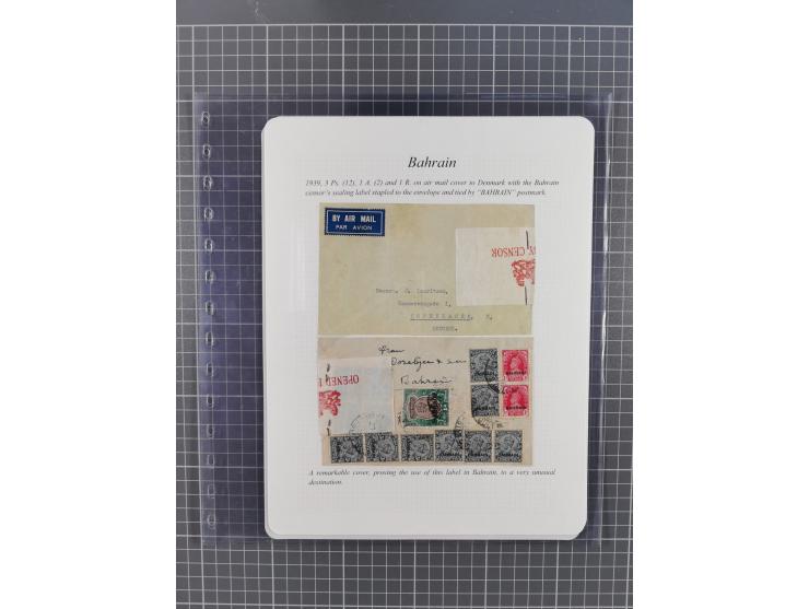 1892/1979, extensive postal history collection with approximately 200 covers, cards and postal stationery, plus some single s