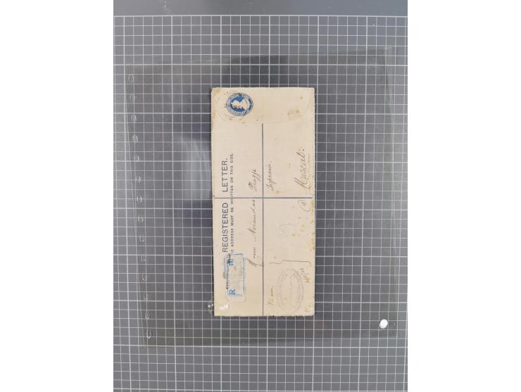 1892/1979, extensive postal history collection with approximately 200 covers, cards and postal stationery, plus some single s