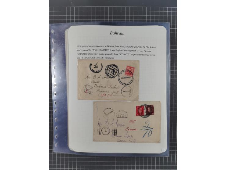 1892/1979, extensive postal history collection with approximately 200 covers, cards and postal stationery, plus some single s